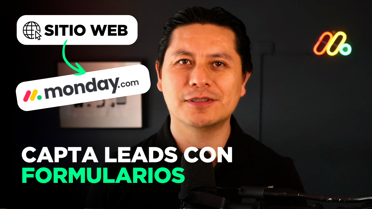 Portada del tutorial: Conecta tu sitio web con monday.com con formularios integrados