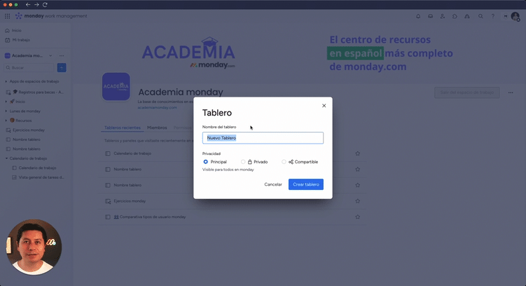 Miniatura de: Configuración de Privacidad en Tableros