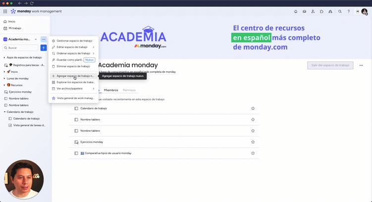 Miniatura de: Introducción a los espacios de trabajo